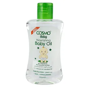 Cosmo Baby Nourishing Baby Oil 100ml with Almond & Calendula Oil